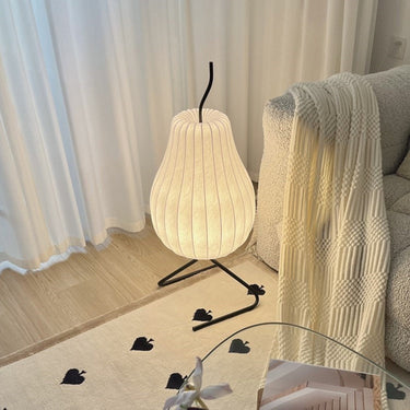 Pear Rice Paper Floor Lamp - LUUGAA