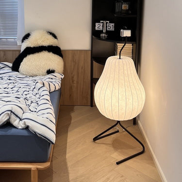 Pear Rice Paper Floor Lamp - LUUGAA