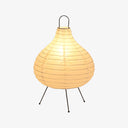 Pendant Shaped Rice Paper Table Lamp - LUUGAA