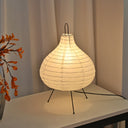 Pendant Shaped Rice Paper Table Lamp - LUUGAA