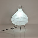Pendant Shaped Rice Paper Table Lamp - LUUGAA
