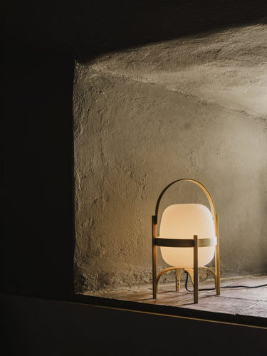 Portable Lantern Glass Table Lamp Type A - LUUGAA