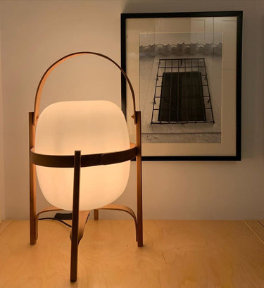 Portable Lantern Glass Table Lamp Type A - LUUGAA