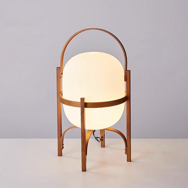 Portable Lantern Glass Table Lamp Type A - LUUGAA
