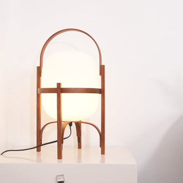 Portable Lantern Glass Table Lamp Type A - LUUGAA