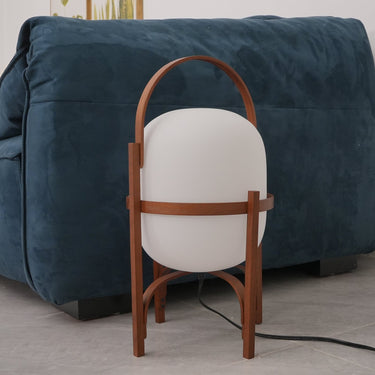 Portable Lantern Glass Table Lamp Type A - LUUGAA