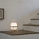 Portable Lantern Glass Table Lamp Type A - LUUGAA
