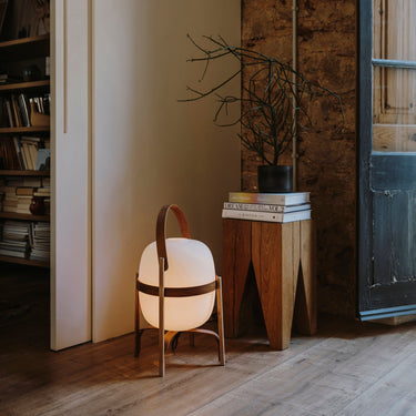 Portable Lantern Glass Table Lamp Type A - LUUGAA
