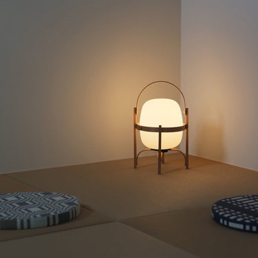 Portable Lantern Glass Table Lamp Type A - LUUGAA