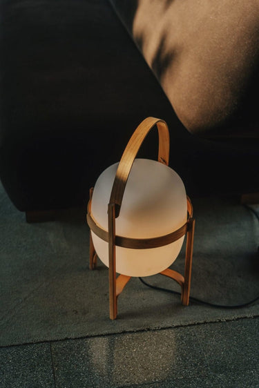 Portable Lantern Glass Table Lamp Type A - LUUGAA