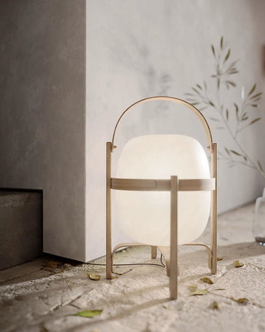 Portable Lantern Glass Table Lamp Type A - LUUGAA