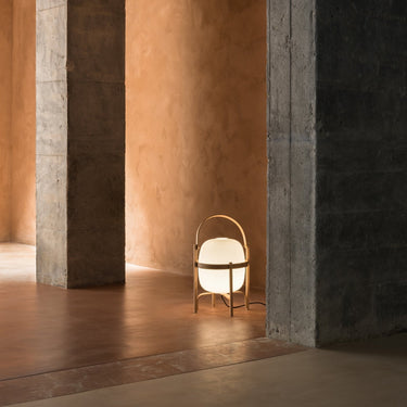 Portable Lantern Glass Table Lamp Type A - LUUGAA