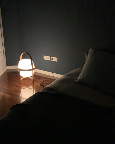 Portable Lantern Glass Table Lamp Type A - LUUGAA