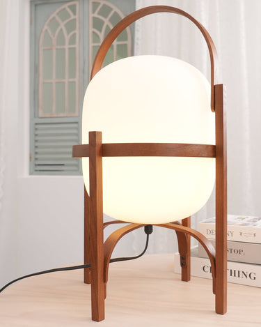 Portable Lantern Glass Table Lamp Type A - LUUGAA