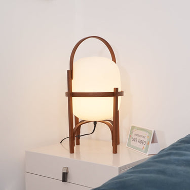 Portable Lantern Glass Table Lamp Type A - LUUGAA