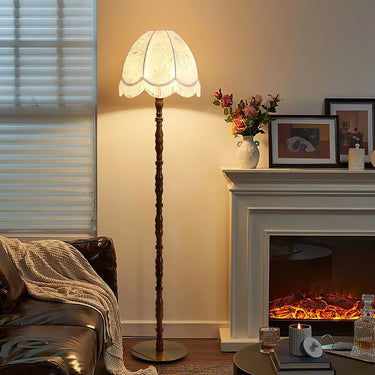 Printed Tassel Floor Lamp - LUUGAA