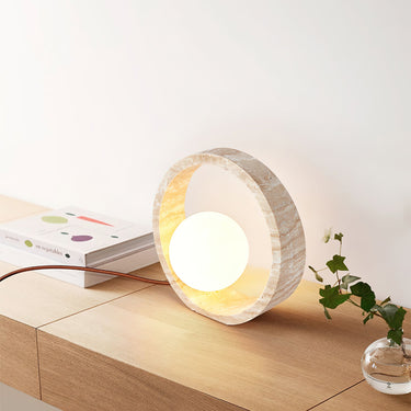 Q Circle Table Lamp - LUUGAA