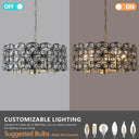 Radiant Reverie Luxury Crystal Chandelier - LUUGAA