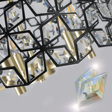 Radiant Reverie Luxury Crystal Chandelier - LUUGAA