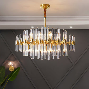 Regal Brass Chandelier - LUUGAA