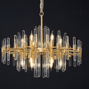 Regal Brass Chandelier - LUUGAA