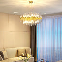 Regal Brass Chandelier - LUUGAA