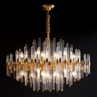 Regal Brass Chandelier - LUUGAA