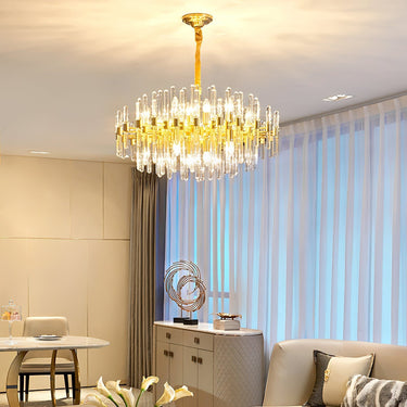 Regal Brass Chandelier - LUUGAA