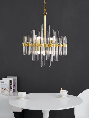 Regal Brass Chandelier - LUUGAA