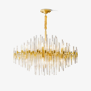 Regal Brass Chandelier - LUUGAA