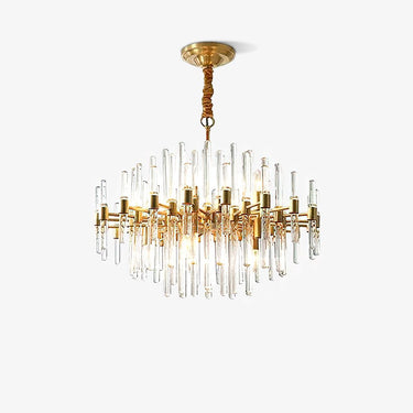 Regal Brass Chandelier - LUUGAA