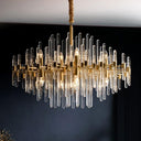 Regal Brass Chandelier - LUUGAA