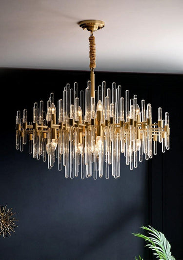 Regal Brass Chandelier - LUUGAA