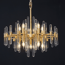 Regal Brass Chandelier - LUUGAA