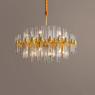 Regal Brass Chandelier - LUUGAA