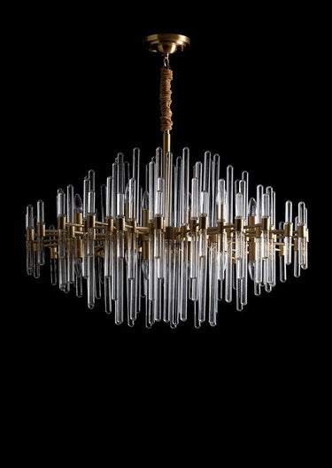 Regal Brass Chandelier - LUUGAA