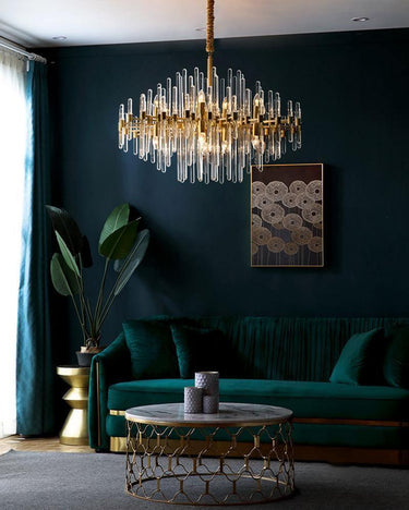 Regal Brass Chandelier - LUUGAA