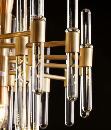 Regal Brass Chandelier - LUUGAA