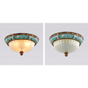 Retro Floral Resin Recessed Ceiling Light - LUUGAA