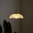 Ribbed Spiral Pendant Light - LUUGAA