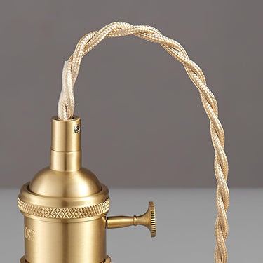 Ribbed Spiral Pendant Light - LUUGAA