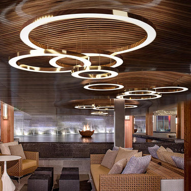 Ring LED Chandelier - LUUGAA