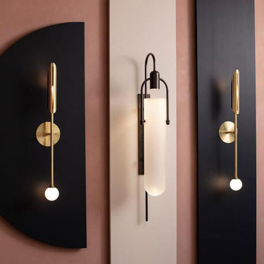 Ring Pillar Wall Light - LUUGAA
