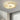 Round Alabaster Ceiling Lamp - LUUGAA