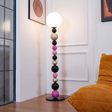 Round Balls Stacking Floor Lamp - LUUGAA