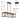 Rustic Wood and Iron Chandelier - LUUGAA
