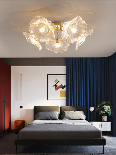 Seron Glass Ceiling Lamp - LUUGAA