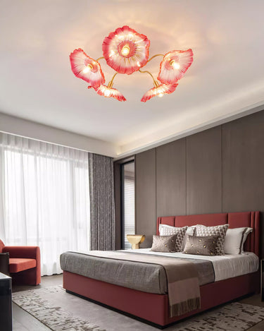 Seron Glass Ceiling Lamp - LUUGAA