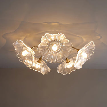 Seron Glass Ceiling Lamp - LUUGAA