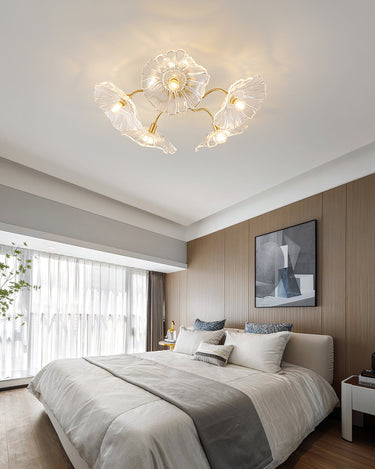 Seron Glass Ceiling Lamp - LUUGAA